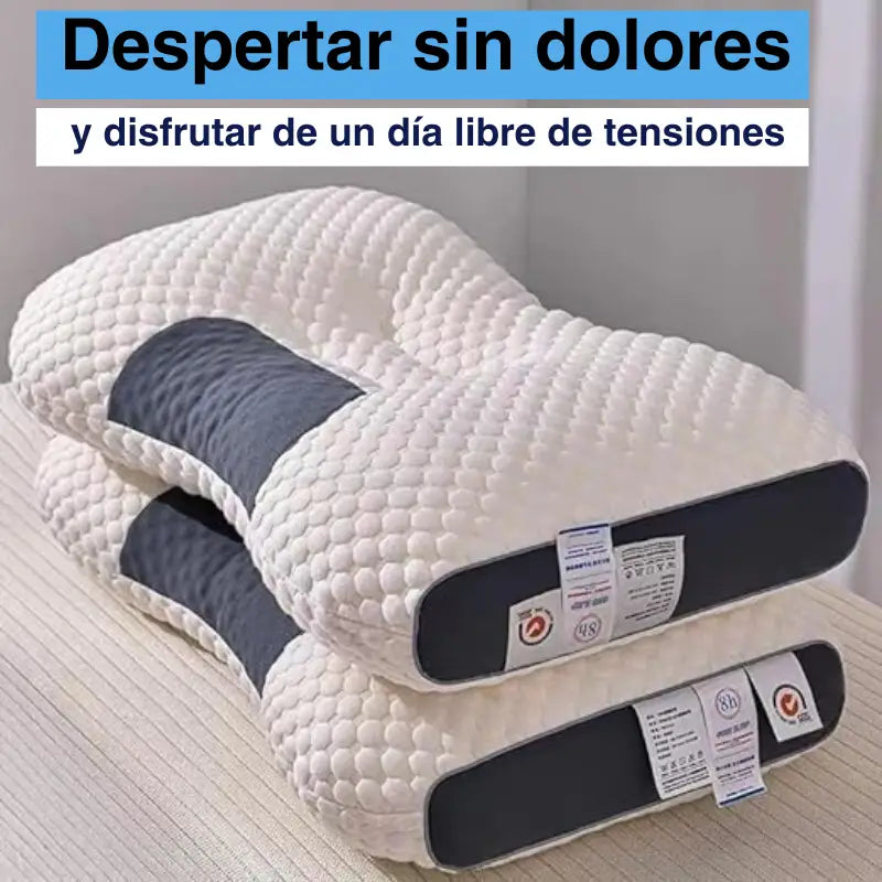DreamoRest – Almohada Ergonomica Ortopédica Inteligente [PROMO 2X1]